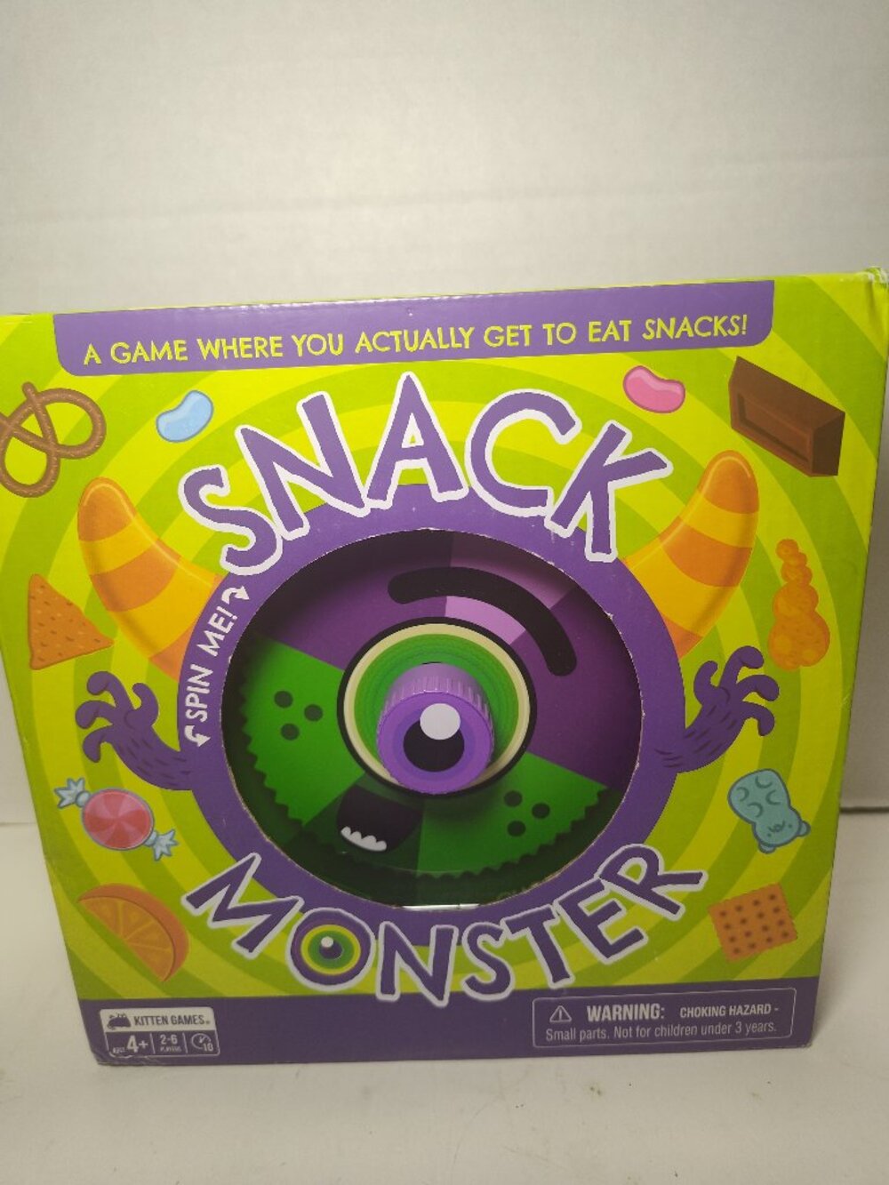Exploding Kittens Snack Monster Game Kitten Games New Sealed 2-6 Players